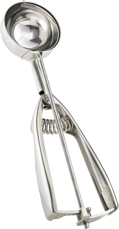 18/8 Stainless Steel Ice Cream Cupcake Muffin Scoop - 3.4 Tablespoon Cupcake Muffin Batter Dispenser