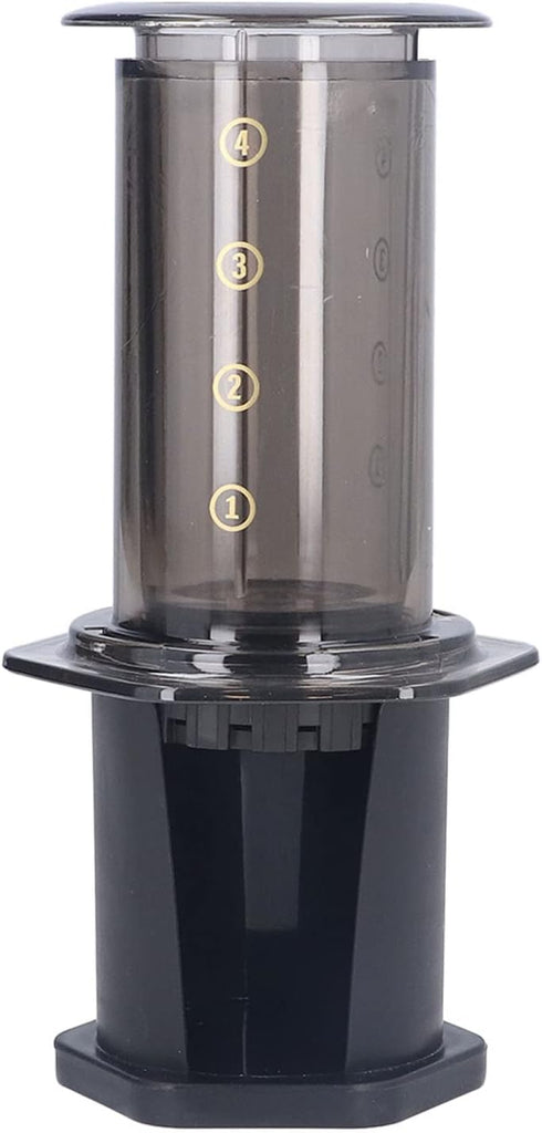 Topyond Coffee Machine, Portable Maker for Camping & Travel, Easy to Clean, 4 Cup Capacity