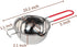 Stainless Steel Double Boiler Pot, Heat Resistant Handle for Melting Chocolate, 2 Cup Capacity