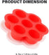 Egg Bites Tray with Lid | Silicone Molds for Instant Pot, Air Fryer, and Oven | Egg Bite for Pressure Cooker |