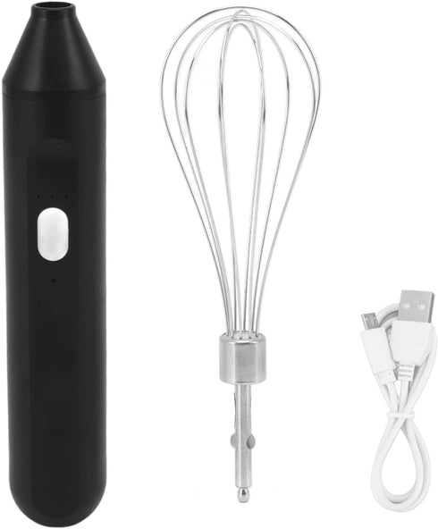 Electric Egg Beater, Cordless Hand Mixer with 3 Speeds for Home Baking