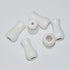 Wood Cord Tassels 6 Pack for Window Blinds, White Cord Knobs for Curtain Craft