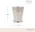 Twine Mint Julep Cup, Set of 1, 12 oz, Real Brass with Sterling Silver Plating Derby Cocktail Tumbler