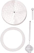 Mason Jar Lifestyle Wide Mouth Stainless Steel Honey Dipper