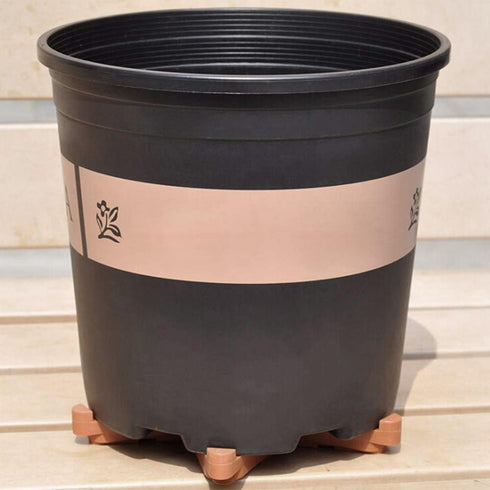 (24, Flower Plant Pot Feet,Pot Toes Pot Lifters Supports Small to Large Flower Planters,Invisible Flower Pot