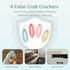 Crab Crackers and Tools Multicolored Crab Leg Crackers Tool Efficient Lobster Crackers Portable Seafood Crackers