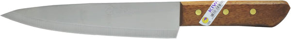 Kiwi Knife Kitchen Cut, Sharp Blade Cookware, Stainless Steel, Size (8 Inches) No.288, Brown