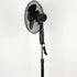 LIFKOME 16 Plastic Fan Blade Leaves, Universal Household Standing Fan Replacement Part with Nut Cover