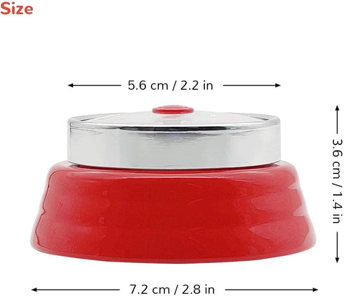 Mechanical Timer - 60 Minutes Visual Countdown Timer for Cooking, Classroom, Game, Study, with Magnetic Alarm Clock.