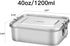 G.a HOMEFAVOR Stainless Steel Bento Lunch Box - 1200 ml/40 oz Large Leak Proof Lightweight Container for Sandwich,