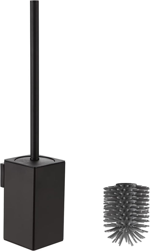 BVL Toilet Brush and Holder Black Toilet Bowl Brush for Ceaning with