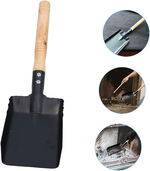 BESPORTBLE Soot Fireplace Shovel Digging Tools Mini Multi-Tool Mini Fireplace Cleaning Shovel Stove Hand Shovel Charcoal Ash Poker Scoop Household Soil Shovel Practical Spade Home Soil Shovel