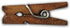 LWR CRAFTS Wooden Mini Clothespins, 200 Per Pack, 1" (Jacobean)