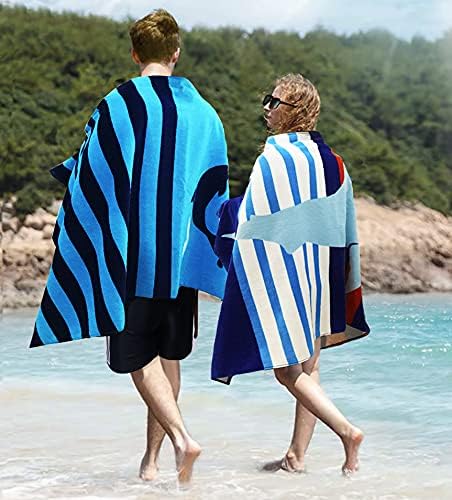 4-Pack 100% 34"x63" Swimming YIFONTIN Beach Towels Cotton Extra Large XL Soft Absorbent Velour Throw Blanket Gift