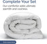 Extra Deep Pocket Twin Sheets Set - 3 Piece Breathable & Cooling Bed Sheets - Soft, Wrinkle Free White
