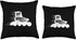 Skating Board Inline Roller Skate Throw Pillow, 18x18, Multicolor Skateboard Inline Skating My Wheels