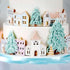 3D Christmas Tree House Silicone Mold for Fondant Cake Decor, Chocolate Sugarcraft Gingerbread Baking Mould