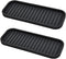 Silicone Sponge Holder Kitchen Sink Organizer Tray Dish Caddy with Soap Dispenser, Scrubber Spoon Holder (Black, 2 Pack)