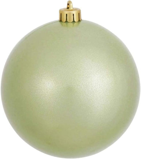 Vickerman 3" Celadon Candy Ball Christmas Tree Ornaments - 12 Pack (N590854DCV)