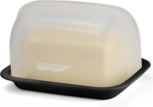 Signoraware Butter Dish with Lid, BPA-Free and Dishwasher-Safe, Unbreakable Container for Counter, Fridge, Picnic