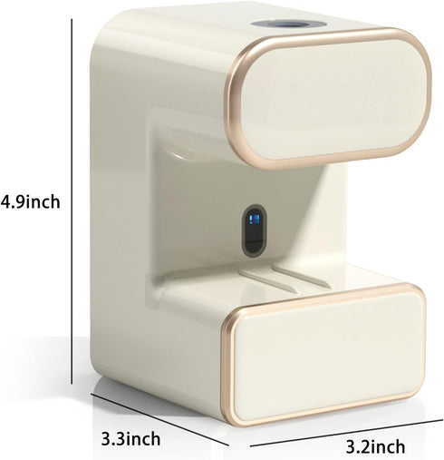 3 Automatic Toothpaste Dispenser,Smart Toothpaste Dispenser Wall Mounted with Toothpaste Slots,Electric Toothbrush