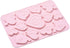 DanLingJewelry 2Pcs Heart Silicone Molds, Valentine Heart Shape for Chocolate Cake, Jelly, Pudding