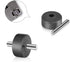 Replacement Front Wheels for Shark Vacuum Cleaner, Compatible with Navigator Rotator Series NV22, NV42, NV352, NV360,
