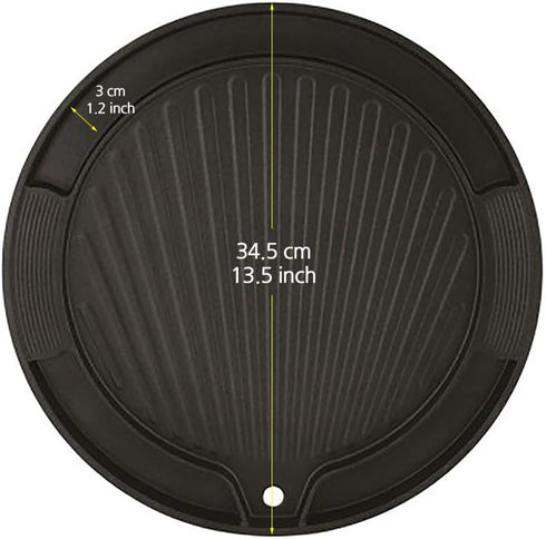 UPIT Korean BBQ Egg Grill Pan - Even Heating and Easy to Clean, Perfect for Pork Belly