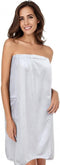 SINLAND Women's Spa Wrap Microfiber Lightweight Knee Length Bath Body Wrap Shower