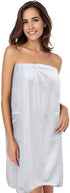 SINLAND Women's Spa Wrap Microfiber Lightweight Knee Length Bath Body Wrap Shower