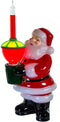 Kurt Adler Jolly Santa Bubble Light Tabletop Decoration, 7 1/4-Inch