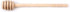 Fox Run Honey Dipper, Wood Honey Stirring Stick, 6.25"