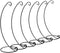 13in Black Ornaments Display Stands for Large Art Craft, Heavy Glass Crystal