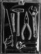 Grandmama's Goodies D066 Tool Assortment Chocolate Candy Soap Mold with Exclusive Molding Instructions