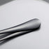 HOMQUEN 6-Piece Black Serving Flatware Set, Stainless Steel Utensil Set with Cake Server, Soup Ladle