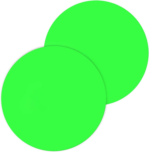12" Silicone Microwave Multi-Mat, Non-Stick Heat Resistant Oven Mat - 2 Pack (Green)