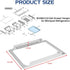 Upgraded W10861519 Deli Drawer Hanger, Refrigerator Meat Drawer Shelf Holder for Whirlpool WRT148/WRT311/WRT318,