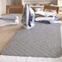 Ironing Blanket, Magnetic Mat Laundry Pad, 33"x 18", Gray, Heat Resistant Pad, Iron Board Alternative Cover