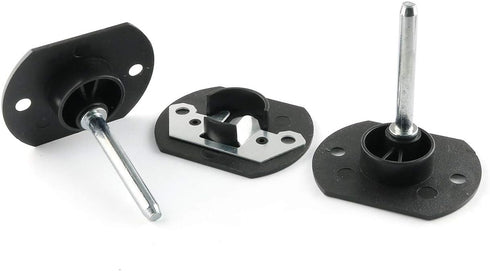 E-Outstanding Pin Style Sofa Connector, 4 Sets Black Sofa Couch Sectional Furniture Hardware Accessories