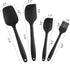 Silicone Spatula Set, 6 Piece Rubber Spatulas, Heat Resistant, Stainless Steel Core for Cooking