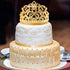 Royal Crown Cake Fondant Mold, Baroque Style Crown Silicone Gumpaste Mold, Cake Topper Decorating Tool