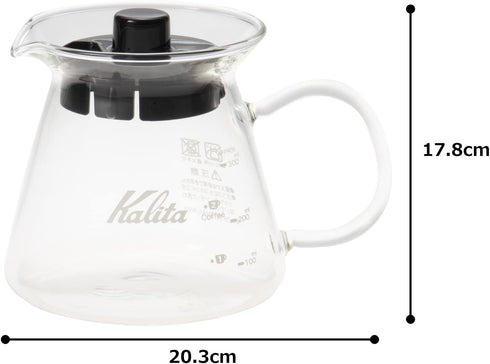 Kalita 31253 Glass Server - 300-G, Clear