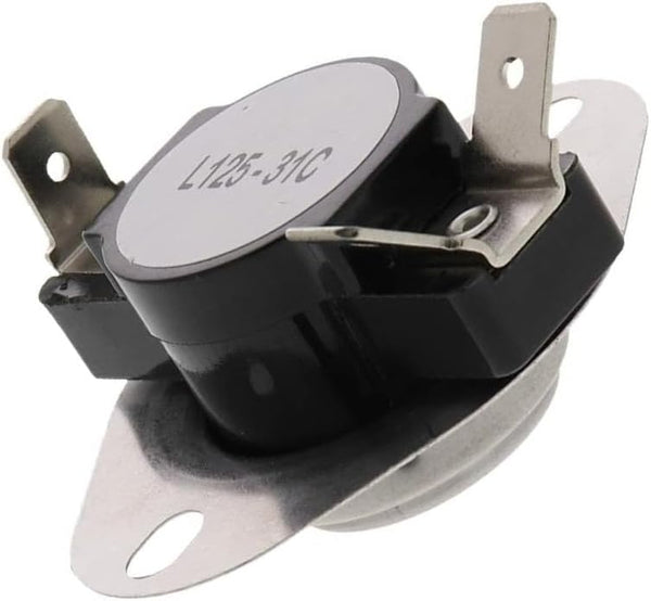 Part 6931EL3001F Dryer Thermostat, Fits LG Models 1377779 DLE5955G DLE5955W Replacement