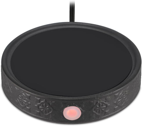 Mug Warmer for Desk, Auto Shut Off Coffee Cup Warmer, Candle Warmer Plate with Timer (2h/4h/8h), Black.