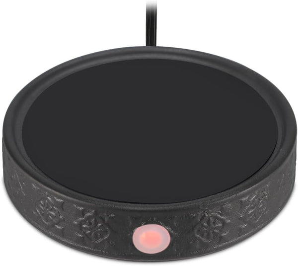 Mug Warmer for Desk, Auto Shut Off Coffee Cup Warmer, Candle Warmer Plate with Timer (2h/4h/8h), Black.