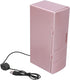 Small Cold Warm Fridge, Mini USB Portable Car Refrigerator for Bedroom Office, Electric Cooler & Warmer