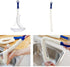 Wine Cleaning Brush, Flexible Long Bottle Cleaner for Decanters, Goblets, Glasses, Dark Blue