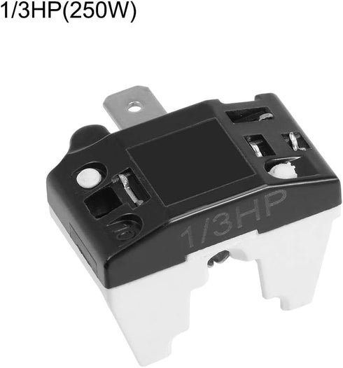 uxcell 2 Pcs Refrigerator Thermal Overload Protector 1/3HP 250W Freezer Compressor Replacement Part