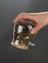 Glass Food Storage Jar, Sugar Bowl Tea Jar with Airtight Lid and Spoon