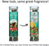 Scentsicles O Christmas Tree Scented Ornaments with Hooks, 3 Bottles (18 Sticks Total)